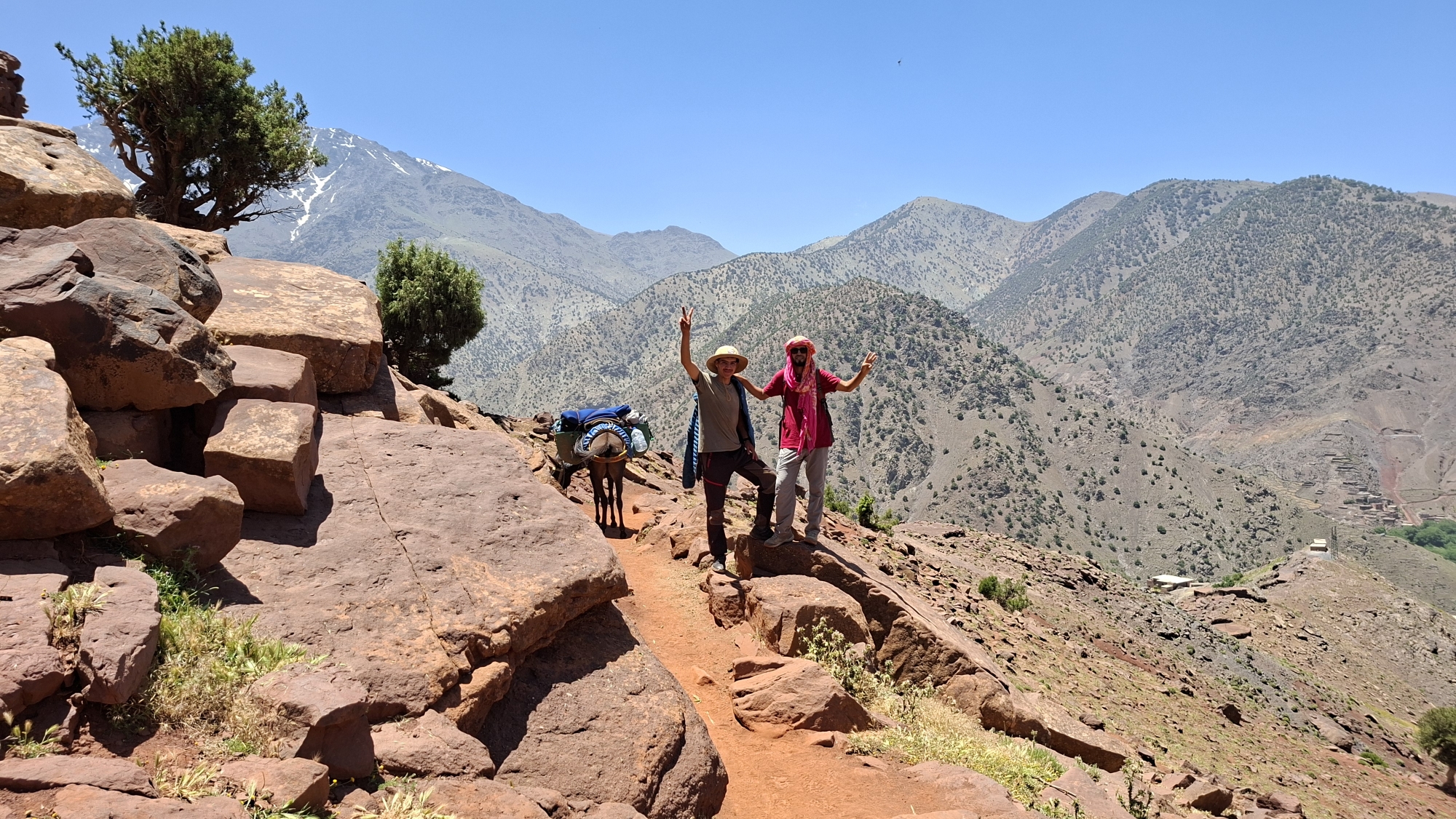 Sur les sentiers du Haut Atlas